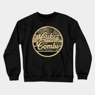 Luke Combs Art drawing Crewneck Sweatshirt